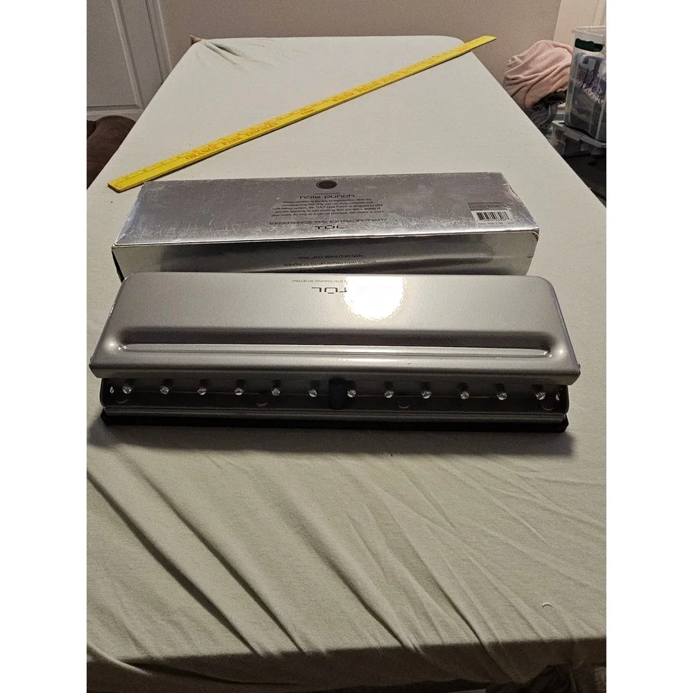 TUL Discbound Hole Punch Silver Custom Note-Taking System